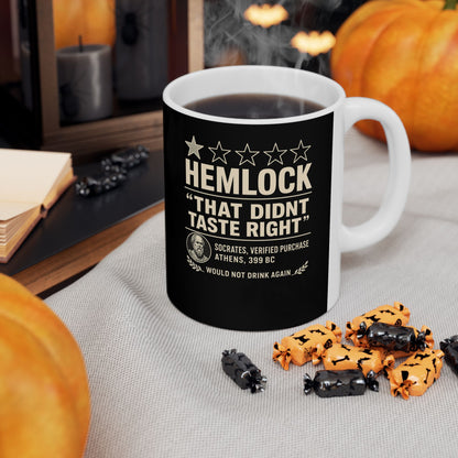 Hemlock Review Socrates Ceramic Mug, (11oz, 15oz)