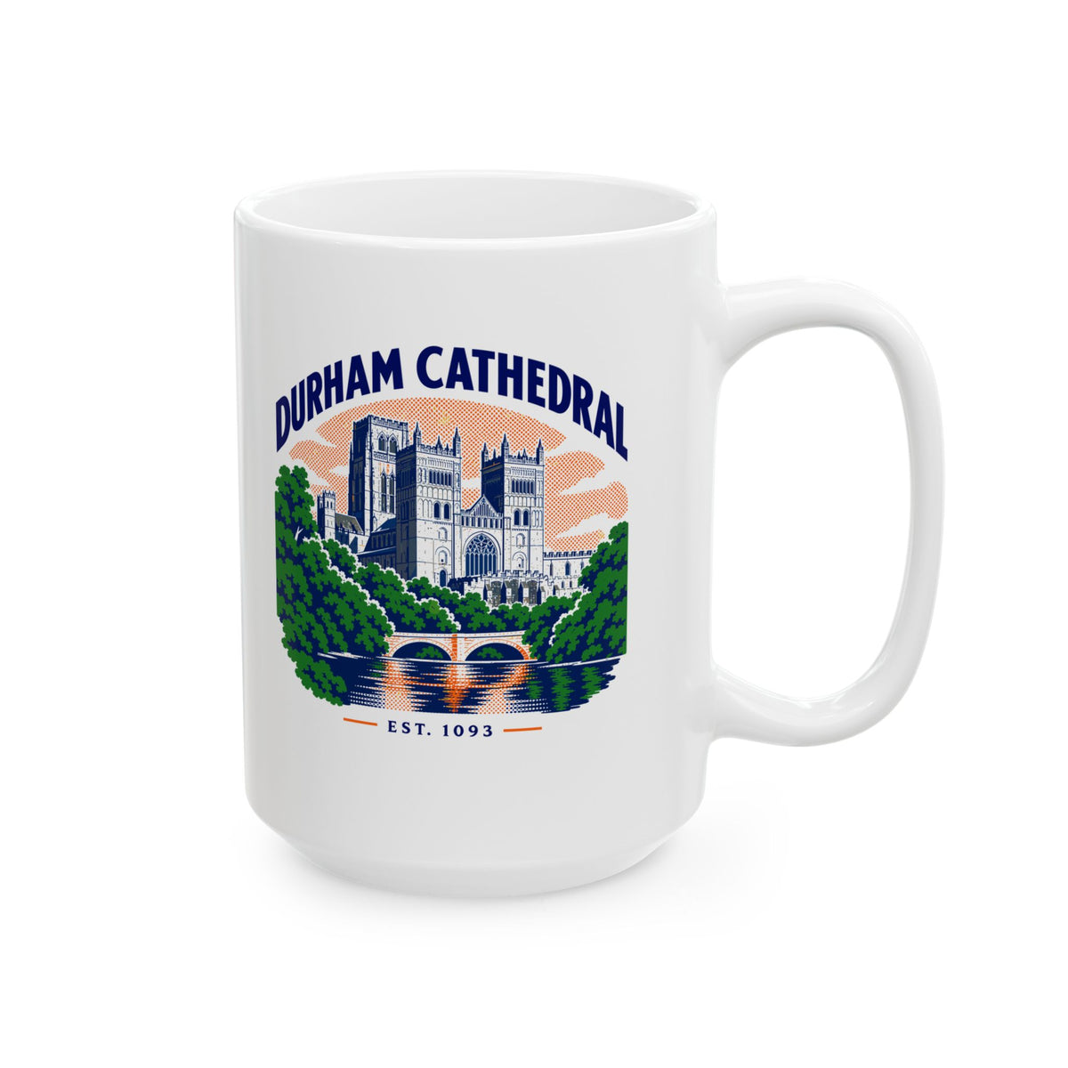 Durham Cathedral Ceramic Mug, (11oz, 15oz)