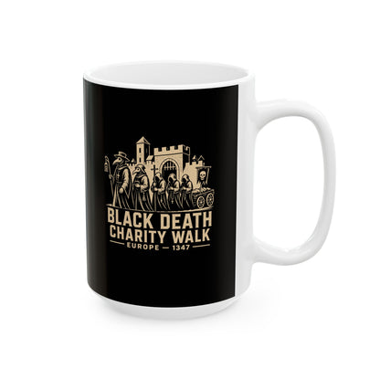 Black Death Charity Walk Ceramic Mug, (11oz, 15oz)