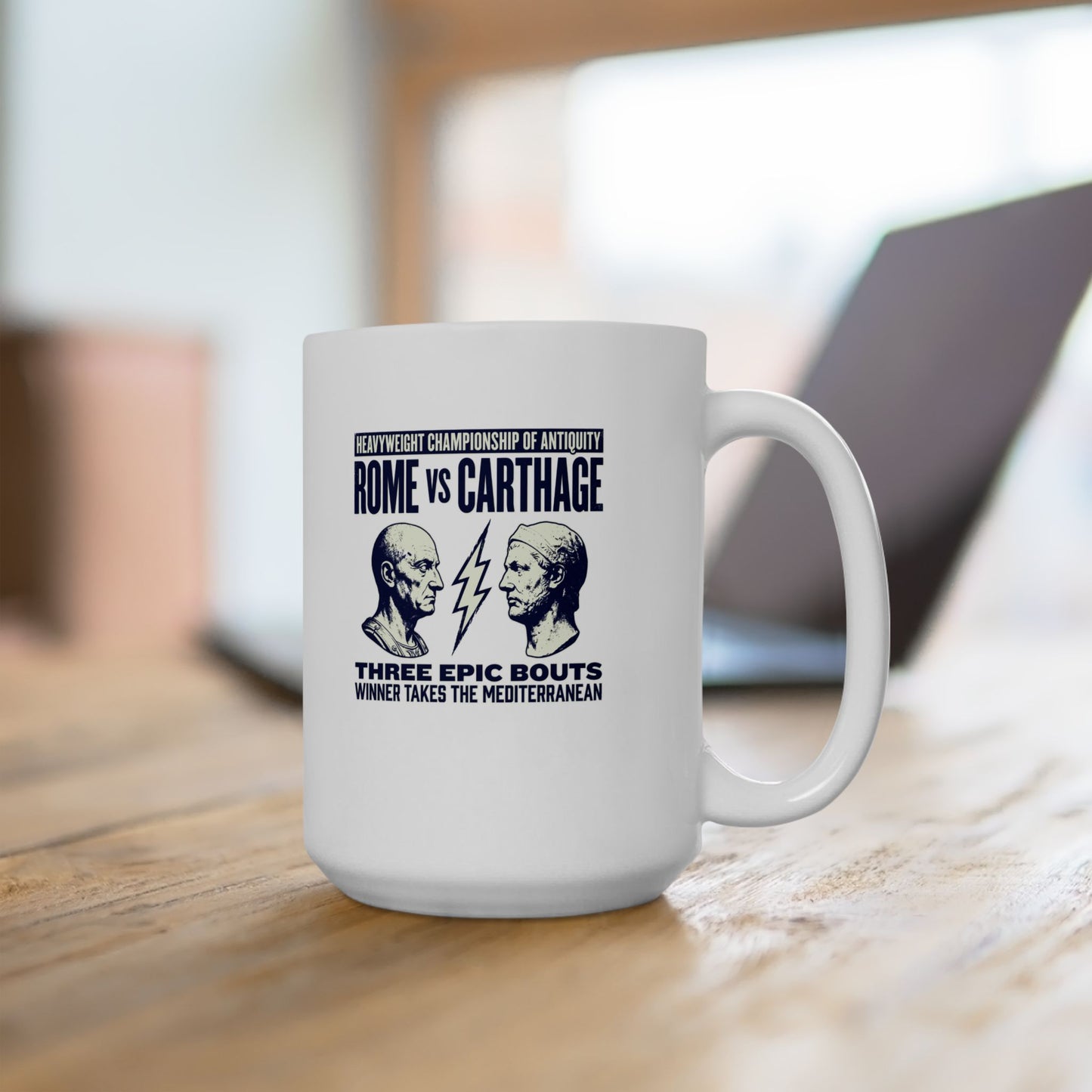 Punic Wars Matchup Ceramic Mug, (11oz, 15oz)