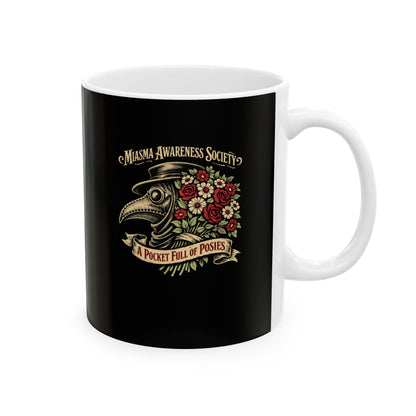 Miasma Pocket Full of Posies Ceramic Mug, (11oz, 15oz)