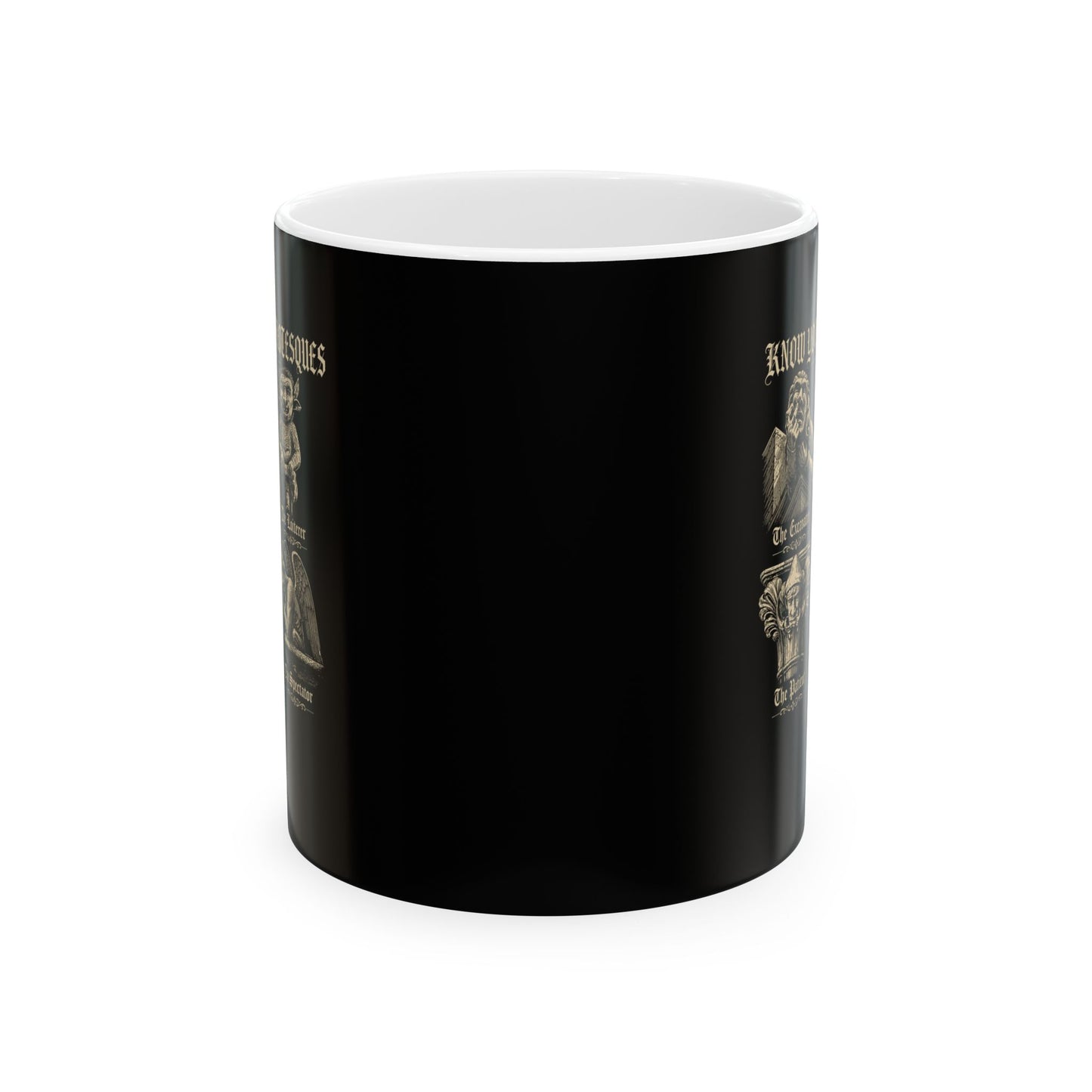 Know Your Grotesques Ceramic Mug, (11oz, 15oz)