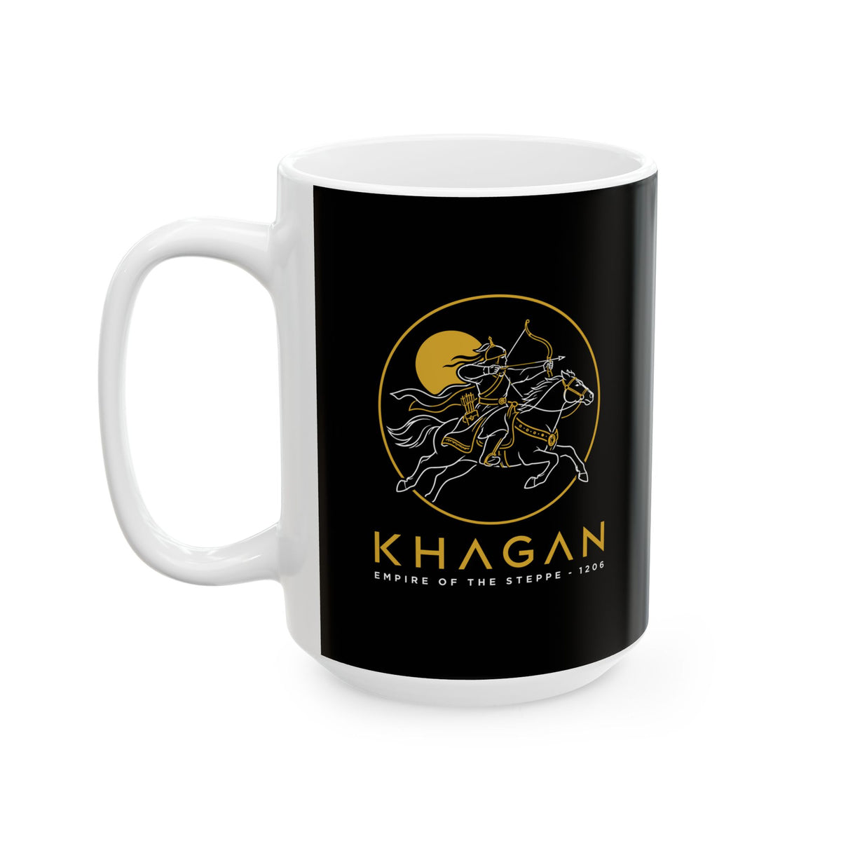 Khagan Empire of the Steppe Ceramic Mug, (11oz, 15oz)