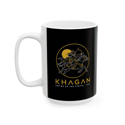 Khagan Empire of the Steppe Ceramic Mug, (11oz, 15oz)