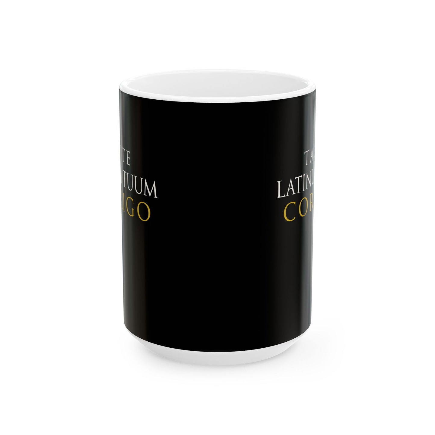 I'm Silently Correcting Your Latin Ceramic Mug, (11oz, 15oz)