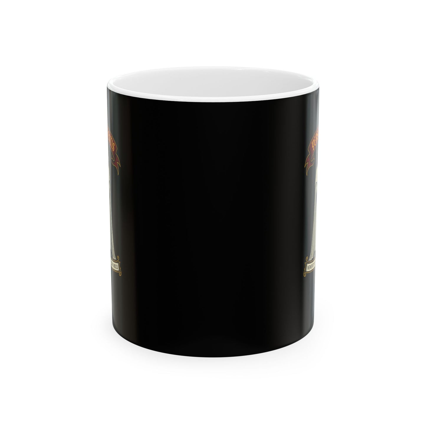 Yersinia Pestis Plague Doctor Ceramic Mug, (11oz, 15oz)