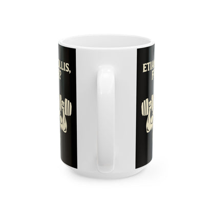 Hercules Do You Even Lift Silhouette Ceramic Mug, (11oz, 15oz)
