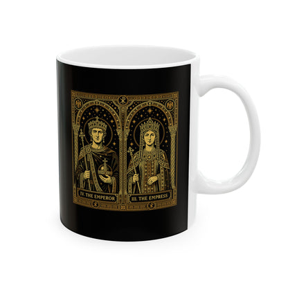 Justinian and Theodora Emperor Empress  Ceramic Mug, (11oz, 15oz)