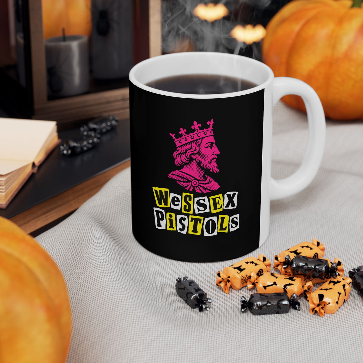 Wessex Pistols Punk Ransom Ceramic Mug, (11oz, 15oz)