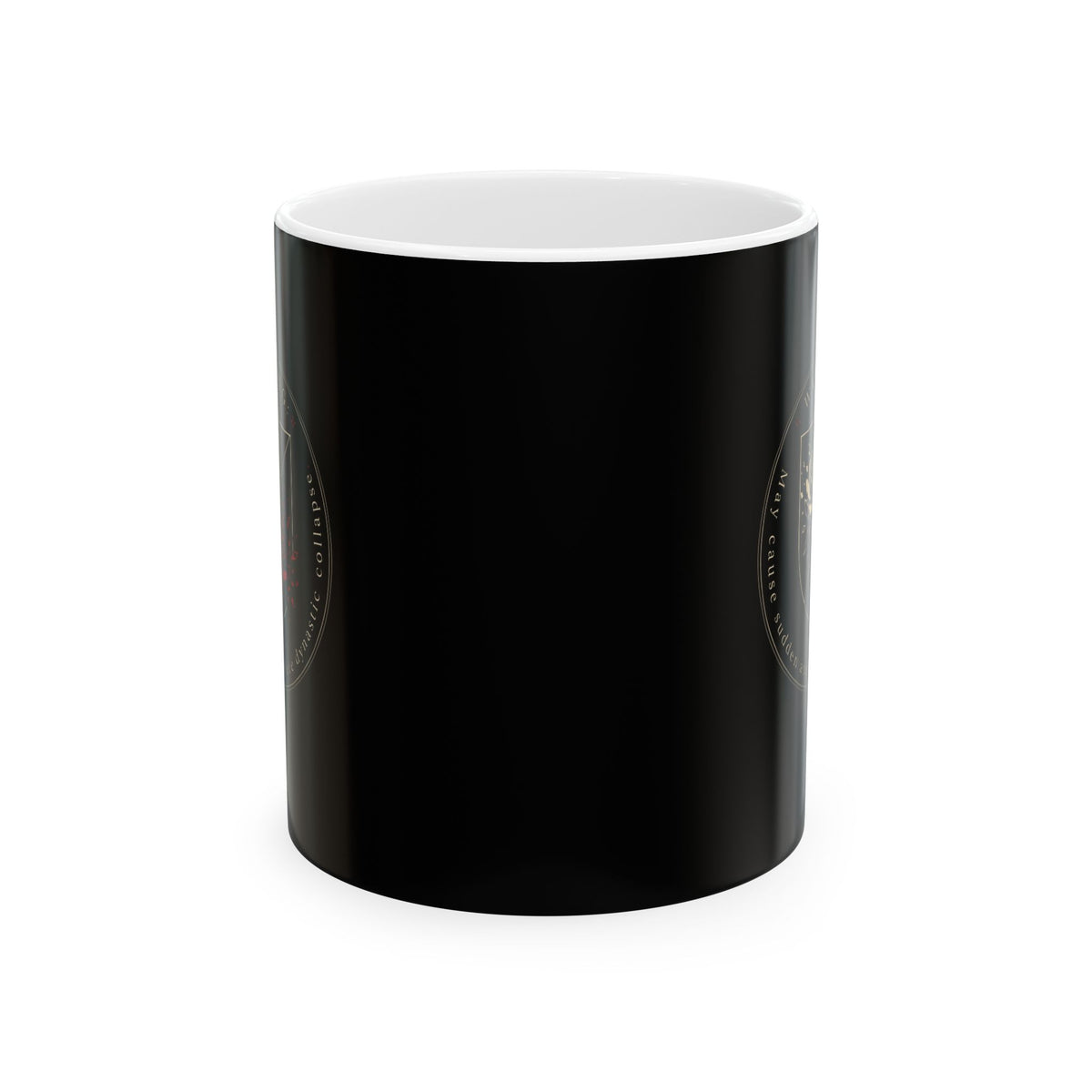 War of the Roses Warning Ceramic Mug, (11oz, 15oz)