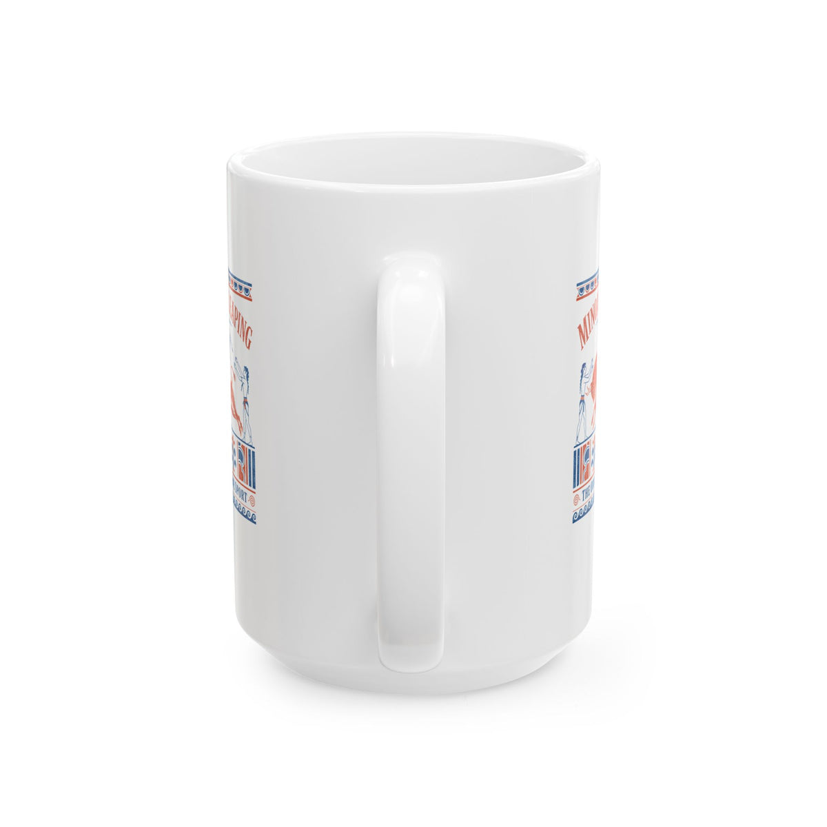 Minoan Bull Leaping Extreme Sport Ceramic Mug, (11oz, 15oz)