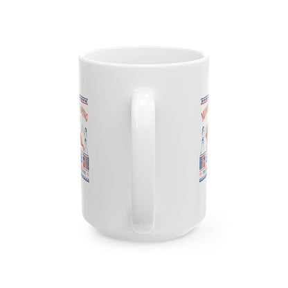 Minoan Bull Leaping Extreme Sport Ceramic Mug, (11oz, 15oz)