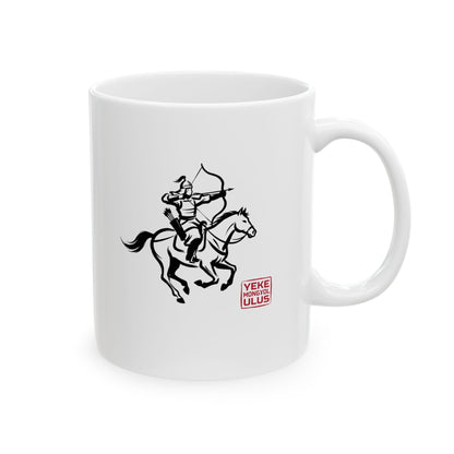 Mongol Horde in Mongolian Ceramic Mug, (11oz, 15oz)