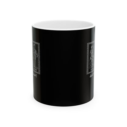 Three Fates Clotho Lachesis Atropos Ceramic Mug, (11oz, 15oz)