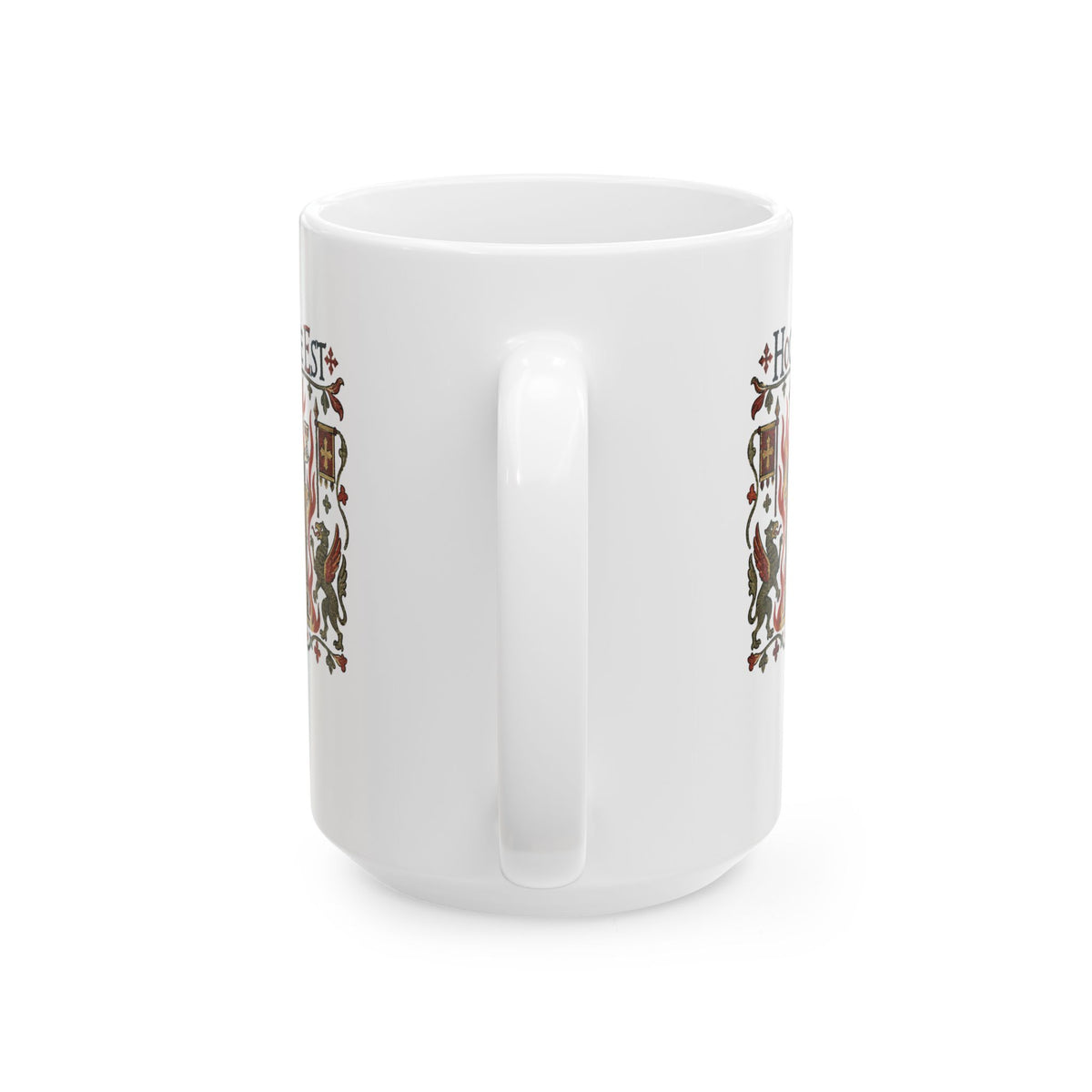 This is Fine Latin Medieval Tapestry Ceramic Mug, (11oz, 15oz)