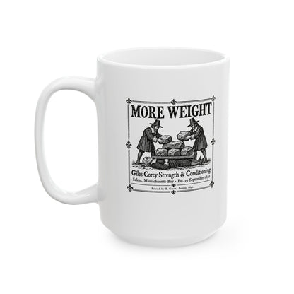 Giles Corey Strength & Conditioning Ceramic Mug, (11oz, 15oz)