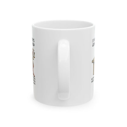 Anubis Don't Always Judge Dead Weigh Heart Ceramic Mug, (11oz, 15oz)