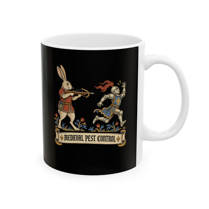 Medieval Pest Control Ceramic Mug, (11oz, 15oz)