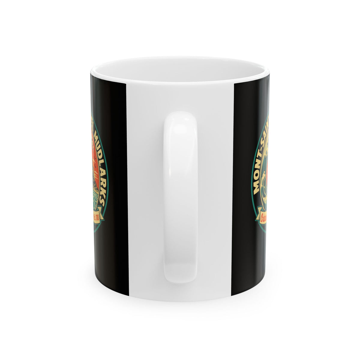 Mont Saint Michel Mudlarks Ceramic Mug, (11oz, 15oz)