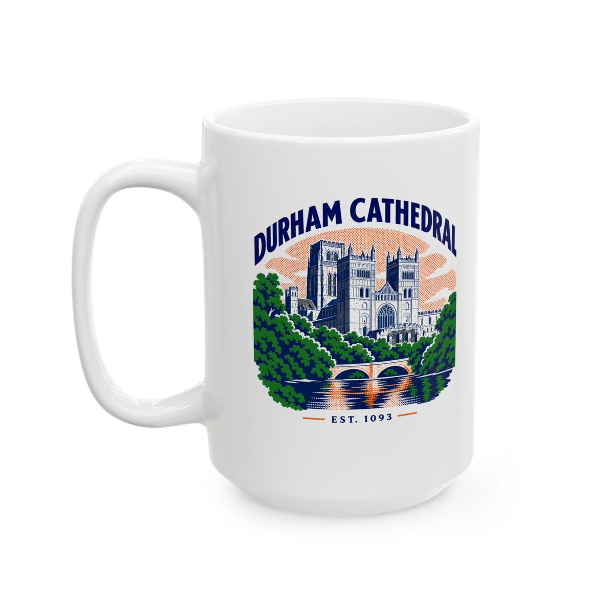 Durham Cathedral Ceramic Mug, (11oz, 15oz)