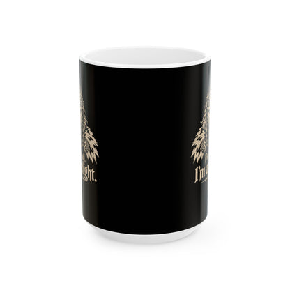 Viking First of All I'm a Delight Ceramic Mug, (11oz, 15oz)