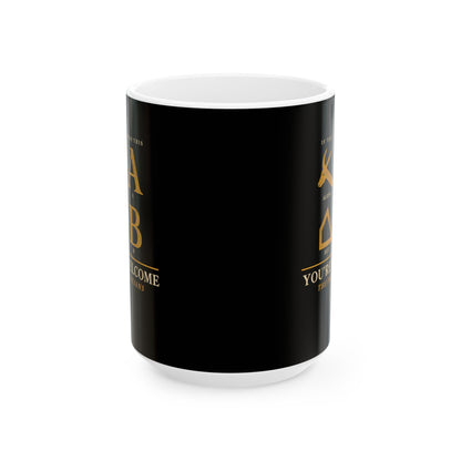 If You Can Read Phoenician Alphabet Ceramic Mug, (11oz, 15oz)