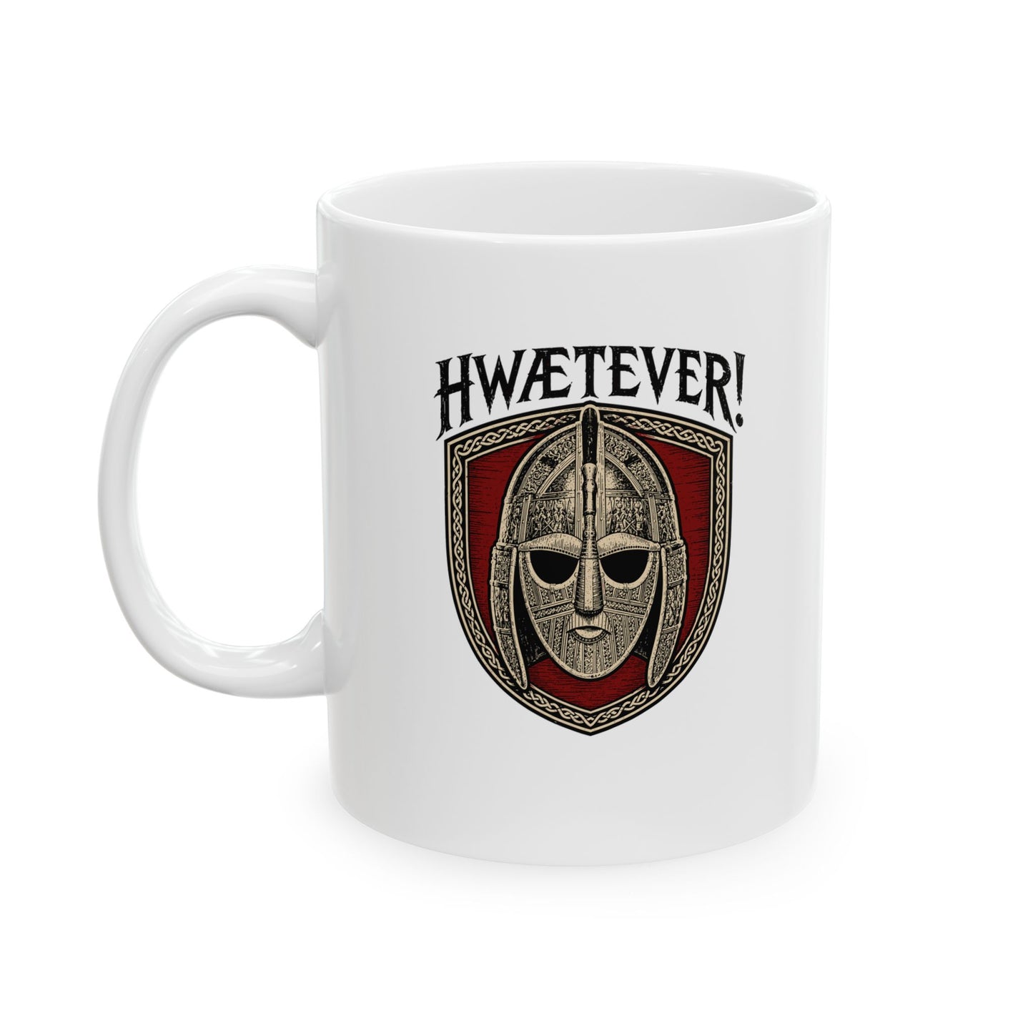 Hwaetever Sutton Hoo Saxon Ceramic Mug, (11oz, 15oz)