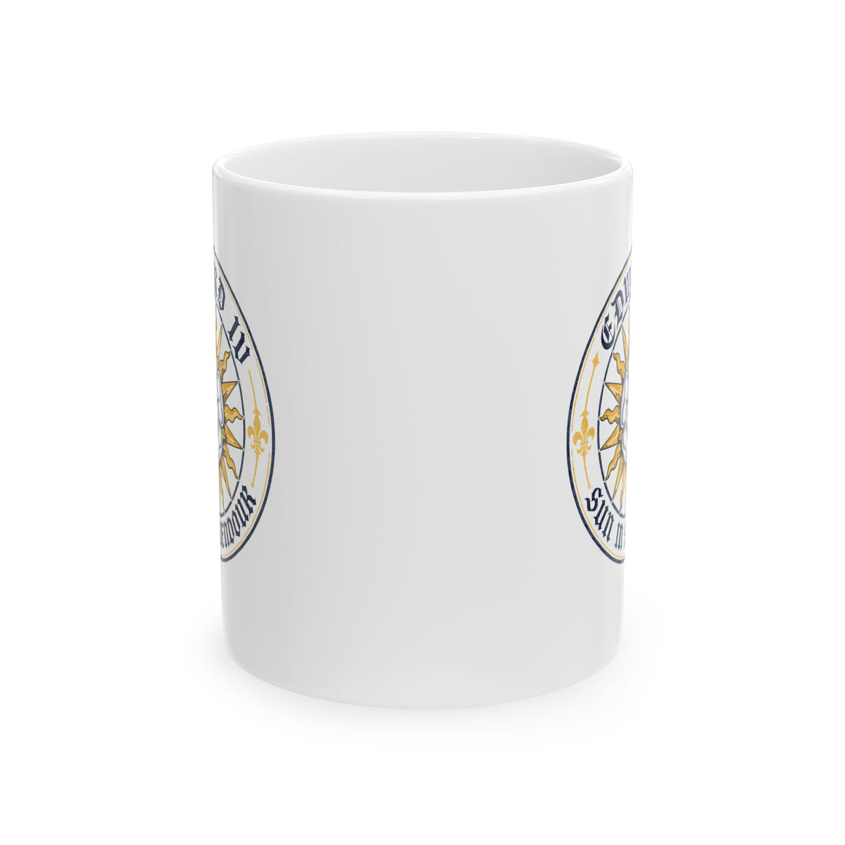 Edward IV Sun in Splendor Insignia Ceramic Mug, (11oz, 15oz)