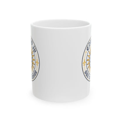 Edward IV Sun in Splendor Insignia Ceramic Mug, (11oz, 15oz)
