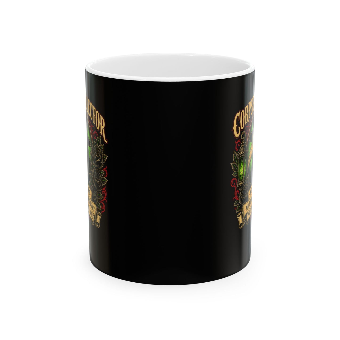 Now Hiring Corpse Collector Ceramic Mug, (11oz, 15oz)