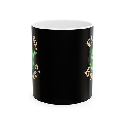 Caesar Ghost Et Tu Boo-Te Ceramic Mug, (11oz, 15oz)