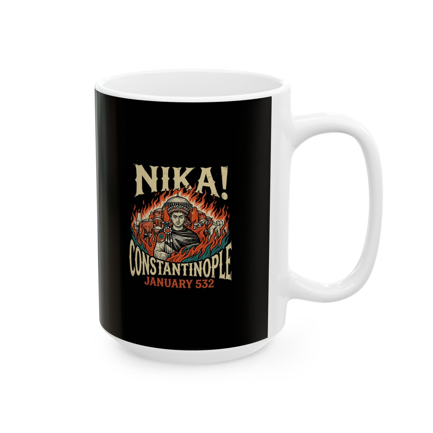 Nika Riots Constantinople Ceramic Mug, (11oz, 15oz)