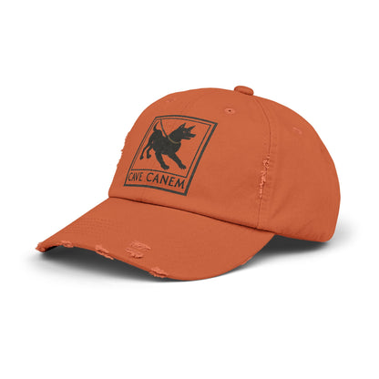 Cave Canum Unisex Distressed Cap