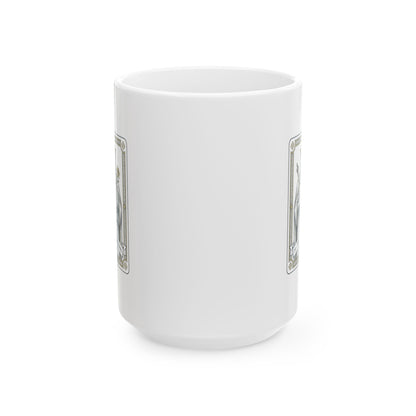Baldwin Leper King Ceramic Mug, (11oz, 15oz)