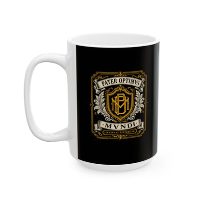 Pater Optimus Mundi Maximus Autoritas Ceramic Mug, (11oz, 15oz)