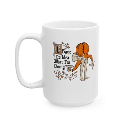 Marginalia No Idea What I'm Doing Ceramic Mug, (11oz, 15oz)