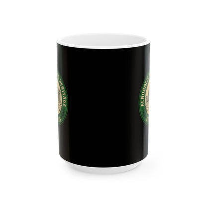 Acropolis Badge Ceramic Mug, (11oz, 15oz)