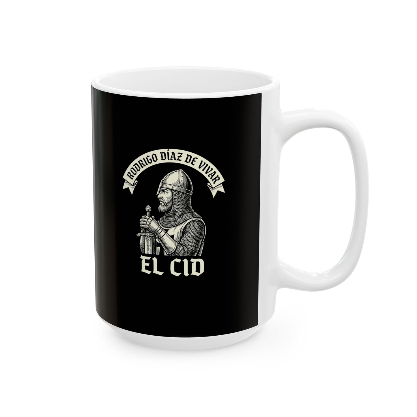 El Cid Ceramic Mug, (11oz, 15oz)