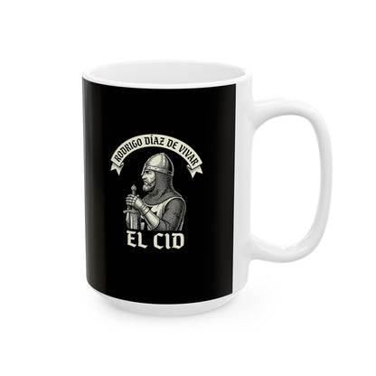 El Cid Ceramic Mug, (11oz, 15oz)