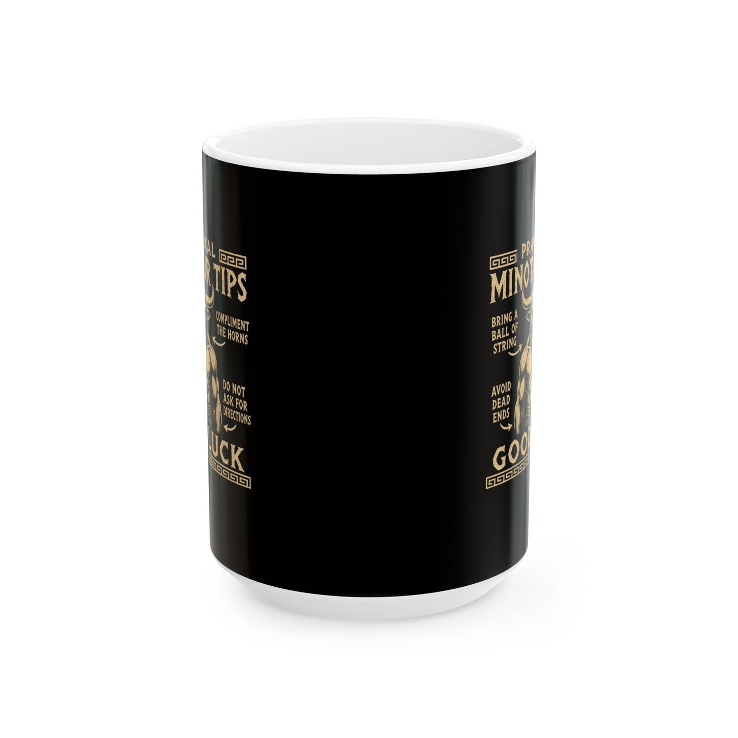 Practical Minotaur Tips Ceramic Mug, (11oz, 15oz)