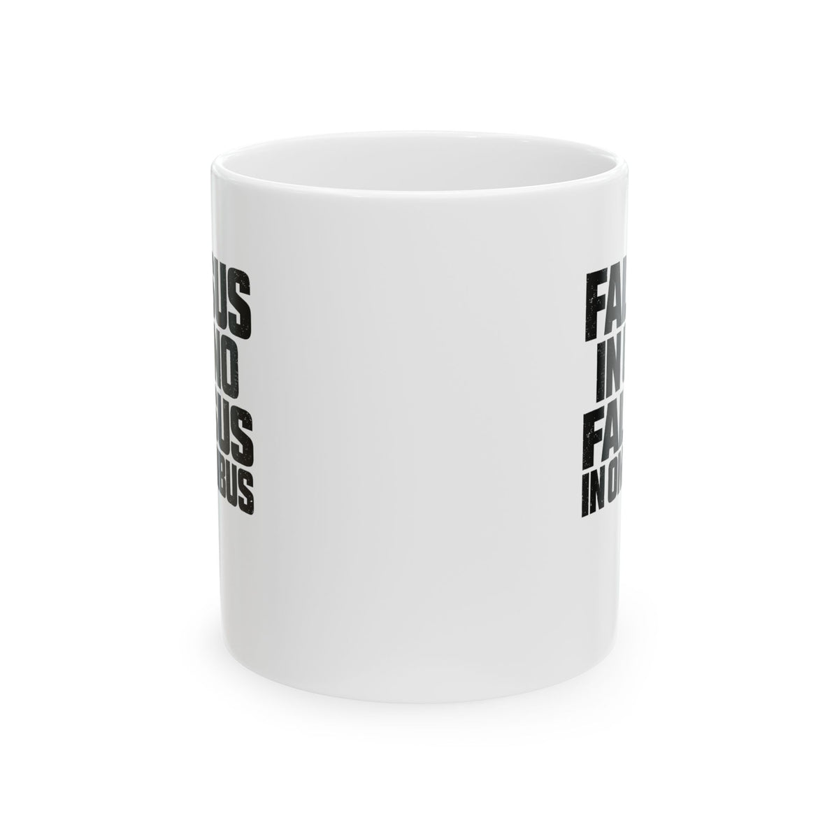 False in One Thing, False in Everything Latin Quote Ceramic Mug, (11oz, 15oz)