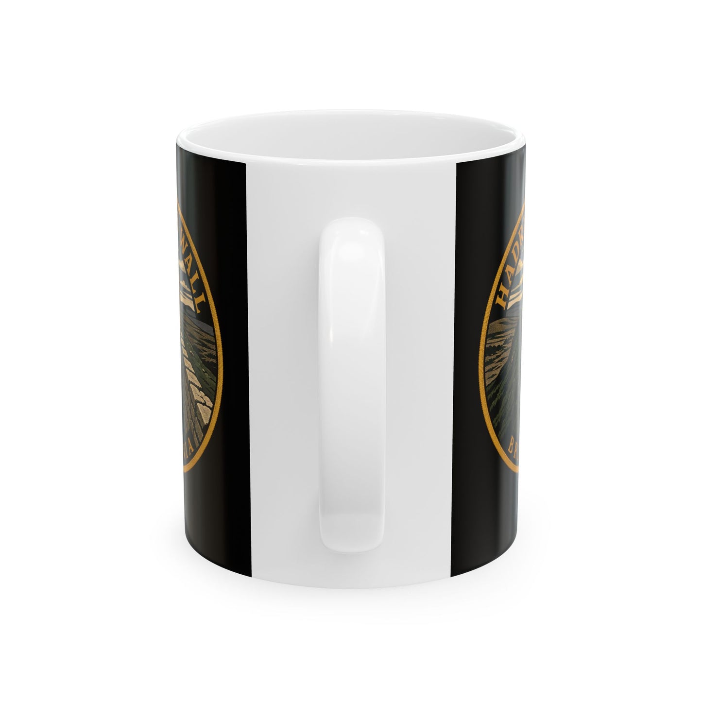 Hadrian's Wall Britannia Patch Ceramic Mug, (11oz, 15oz)