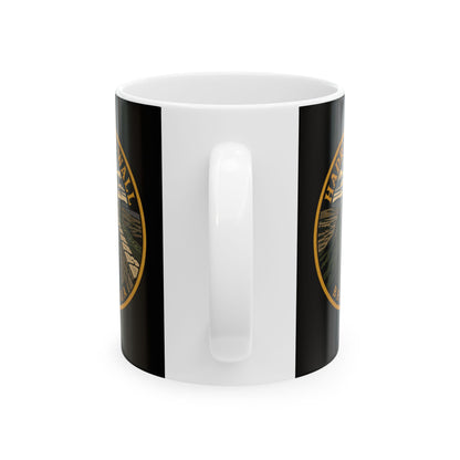 Hadrian's Wall Britannia Patch Ceramic Mug, (11oz, 15oz)