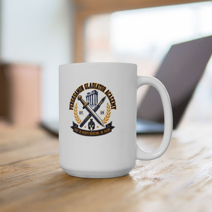 Galen of Pergamon Gladiator Doctor Ceramic Mug, (11oz, 15oz)