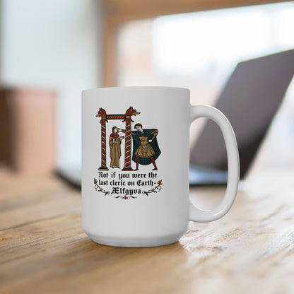 Ælfgyva Bayeux Tapestry Ceramic Mug, (11oz, 15oz)