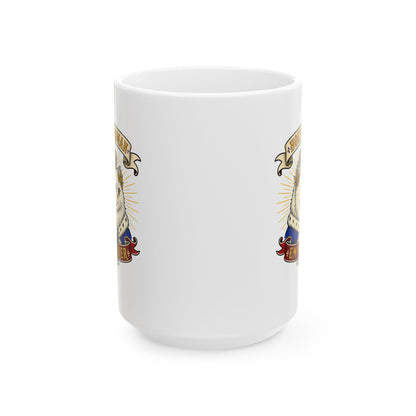 Holy Roman Empurrer Cat Ceramic Mug, (11oz, 15oz)
