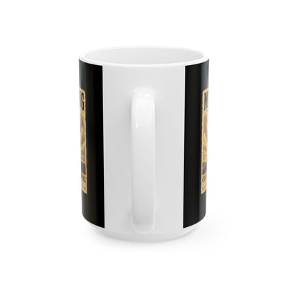 Missing Colossus of Rhodes Poster Ceramic Mug, (11oz, 15oz)
