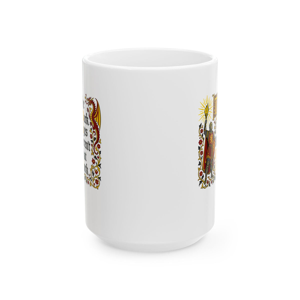The Dark Ages Weren't That Dark Knight Ceramic Mug, (11oz, 15oz)