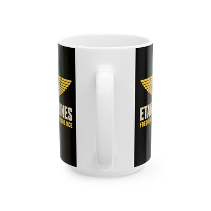 Etana Airlines The Original Red-Eye Ceramic Mug, (11oz, 15oz)