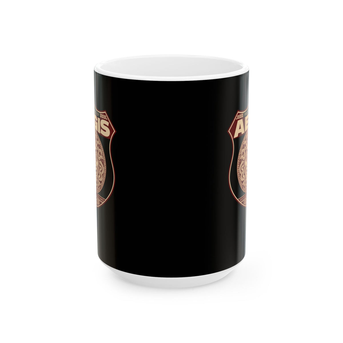 Protected by Aegis Shield Ceramic Mug, (11oz, 15oz)
